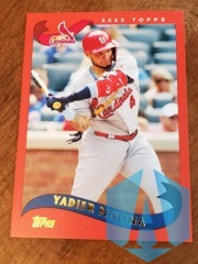 2020 Topps Archives #234 Yadier Molina 39/75 Red Border