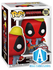 POP! Deadpool Construction Worker Deadpool Special Edition Bobble-Head #781