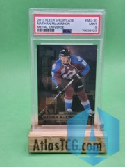 2013-14 Fleer Showcase Metal Universe Nathan Mackinnon RC PSA 9