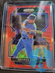 2022 George Brett Panini Prizm Red Donut Circles Tier III /99