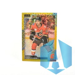 2020-21 O-Pee-Chee Platinum Yellow Traxx 092/249 Sean Monahan #117