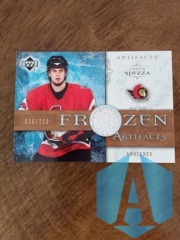 2006-07 UD Artifacts Frozen Artifacts Swatches 036/250 Jason Spezza #FA-SP Jersey