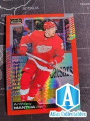 2020-21 OPC Platinum Anthony Mantha Red Prism /199 Red Wings 73