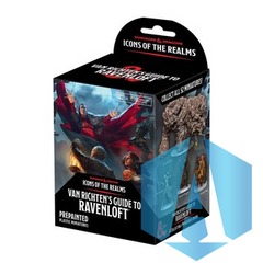 D&D Icons of the Realms Van Richten's Guide to Ravenloft Booster Brick Miniature Sealed