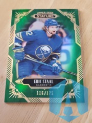 2020-21 Upper Deck Stature Green 116/175 Eric Staal #3