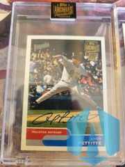 2021 Topps Archives Series - Andy Pettitte 1/1 AUTO encased