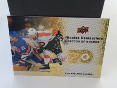 2023-24 Upper Deck Series 2 Director Of Boards Nicolas Deslauriers #DB-13 Gold Sparkle