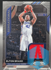 2020-21 Panini Prizm Sensational Jersey #SSW-EBR ELTON BRAND Sixers