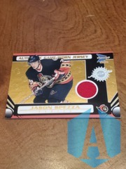2003-04 Pacific Prism Game-Worn Jersey 143/185 Jason Spezza #134