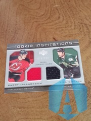 2005-06 UD Rookie Inspirations 674/999 Barry Tallackson Bill Guerin #217