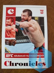 2022 Abubakar Nurmagomedov #87 Panini Chronicles Red Foil RC 081/199