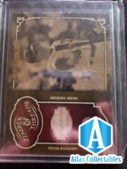 2005 Donruss Timber and Threads Bat #30 Michael Young