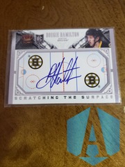 2013-14 Panini - Dougie Hamilton SC-DH- RC AUTO Scratching The Surface