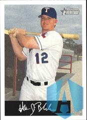 2002 Bowman Heritage Black Box #99 Hank Blalock Texas Rangers