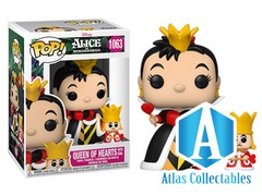 POP! Disney Alice in Wonderland Queen of Hearts with King Vinyl Figure #1063