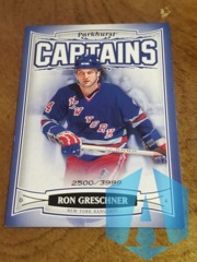 2006-07 Upper Deck Parkhurst A Salute to Captains 2500/3999 Ron Greschner #198