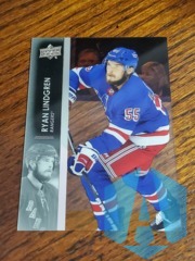 2021-22 Upper Deck Clear Cut #369 Ryan Lindgren Rangers