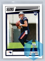 2022 Score Bailey Zappe #310 New England Patriots