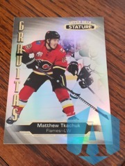 2020-21 UD Stature Gravitas #G6 Matthew Tkachuk Flames