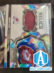 MARTIN KAUT 2020-21 UD Black Diamond DEBUT RELICS /399