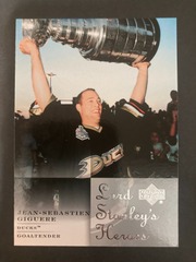 2007-08 Upper Deck Lord Stanley's Heroes Jean-Sebastien Giguere #LSH2