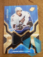 2006-07 SPx Rookie Jersey 0343/1999 Jonas Johansson #154