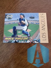 MIKE PIAZZA 1996 Summit BALLPARKS 7709/8000 Los Angeles Dodgers #11 of 18