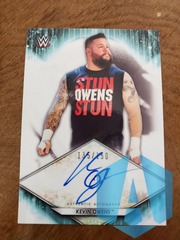 2021 Topps WWE Superstars Base Kevin Owens Auto 135/150 A-KO