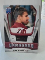 2009-10 Be A Player Goalies Unmasked #GU20 Ilya Bryzgalov 060/499 Coyotes