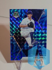 2021 Panini Mosaic Kris Bubic #225 Reactive Blue Prizm Rookie
