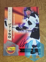 1994 Signature Rookies Auto 6217/7750 Chris Hynnes #41