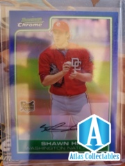 2006 Bowman Draft Chrome Blue Refractor /199 Shawn Hill #BDP46