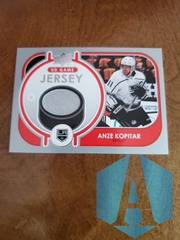 2021-22 Upper Deck Series 1 UD Game Jersey Anze Kopitar #GJ-KO