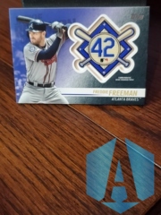 2018 Topps Update Jackie Robinson Day Freddie Freeman #JRP-FF Patch