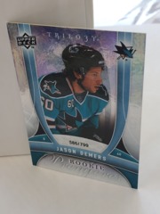 2009-10 Upper Deck Trilogy Rookie Premieres 586/799 Jason Demers #148