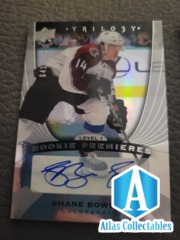 2020-21 Trilogy Shane Bowers LEVEL 1 ROOKIE AUTO #ed /399