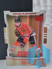 2014-15 Upper Deck MVP Colors & Contours Gold Die-Cut3 Brandon Saad #72 Chicago