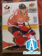 2016 Upper Deck Team Canada Juniors Men's Jersey Roland McKeown #109 /20 Gold