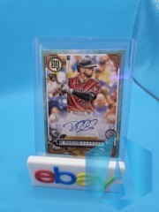 2022 Topps Gypsy Queen Drew Ellis On Card Auto /99 TEAL RC