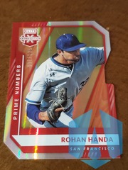 2021 Elite Extra Edition Prime Numbers Die-Cut Rohan Handa #146 Rookie 001/125