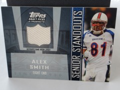 2005 Topps Draft Picks Senior Standout Game-Worn Jersey #SS-AS Alex Smith