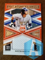 2020 Elite Extra Edition AUSTIN MARTIN FRM-AM Blue Jays First Round Materials 010/199