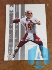 2000 UD Graded #88 Brad Johnson 0658/1500 Washington Redskins