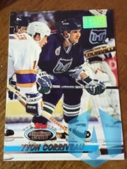 1993-94 Stadium Club 1st Day Issue Yvon Corriveau #9 Hartford Whalers