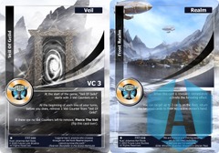 Veil Of Gelid // Frost Realm [Alt Art Extended Foil]