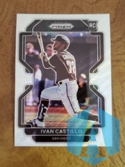 2022 Panini Prizm Tier II White Wave Prizm Ivan Castillo #193 Rookie