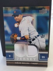 2008 Upper Deck UD Game Jersey Series 1 Carlos Guillen #UD-CG