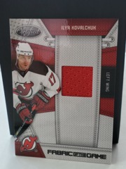 2010-11 Certified Fabric of the Game Jersey 157/250 Ilya Kovalchuk #IK