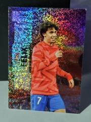 2022 Skybox Metal Universe Champions Silver Dots #090 Joao Felix 251/299