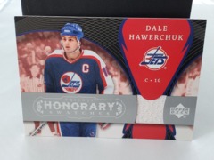 2007-08 Upper Deck Trilogy Honorary Swatches Dale Hawerchuk #HS-DH Jersey Jets